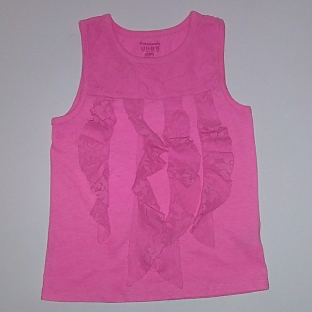 GARANIMALS GIRL PINK BLOUSE WITH RUFFLES